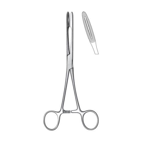 GROSS-MAIER POLYPUS DRESSING AND COTTON SWAB FORCEPS Curved