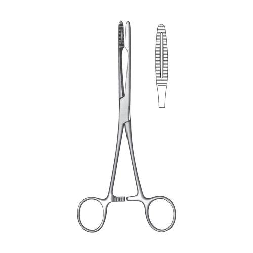 GROSS-MAIER POLYPUS DRESSING AND COTTON SWAB FORCEPS Straight