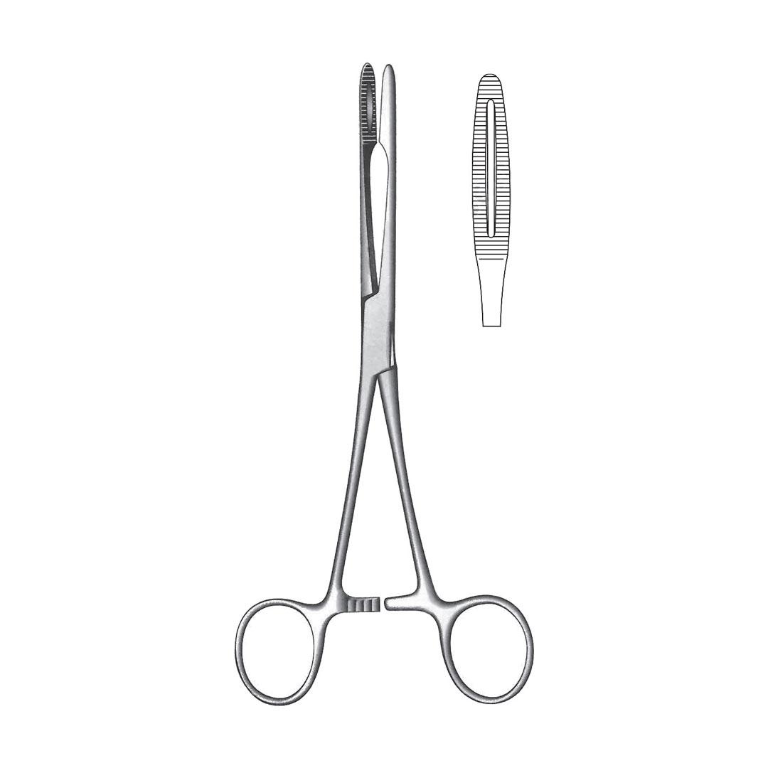 GROSS-MAIER POLYPUS DRESSING AND COTTON SWAB FORCEPS Straight