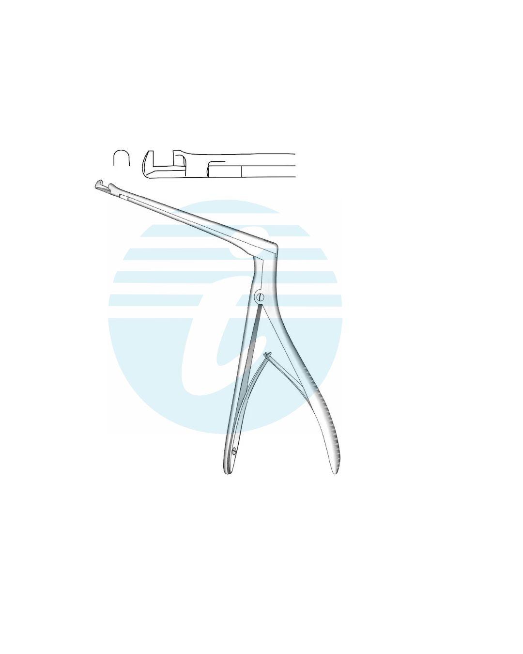 HAJEK KOFLER SPHENOID BONE PUNCHES 3.5 x 3.5 mm upward cutting