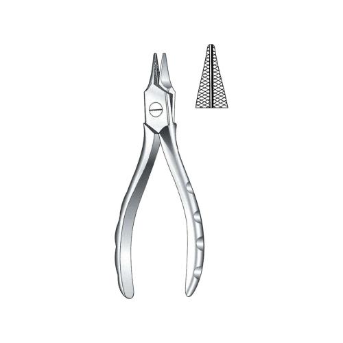 HAKSTOCK WIRE TWISTER FLAT NOSE PLIERS WIRE CUTTING PLIERS With longitudinal groove