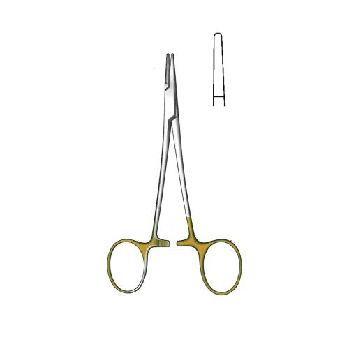 HALSEY NEEDLE HOLDERS TC GOLD Smooth