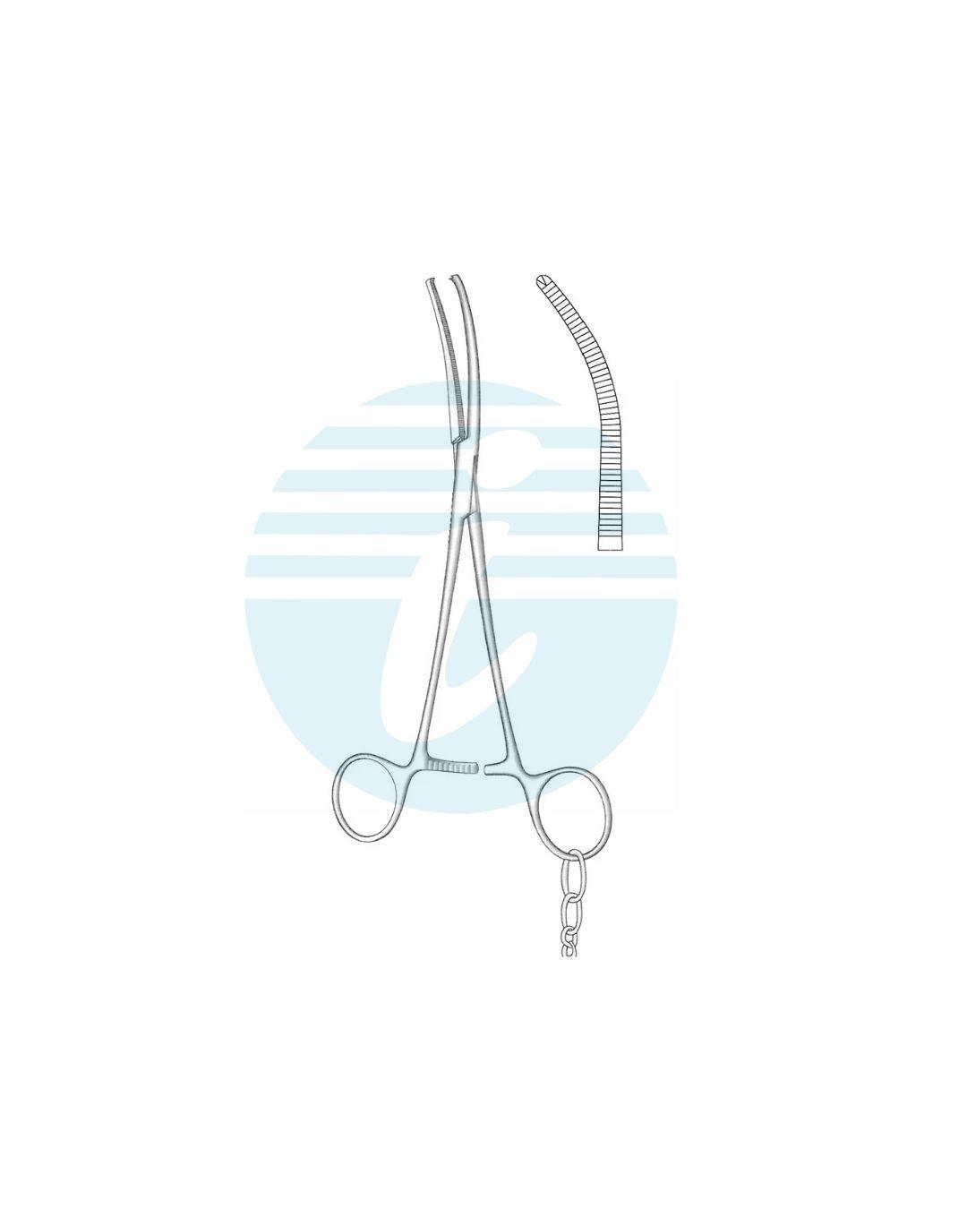 HARGIS BONE HOLDING FORCEPS1:2 Teeth With chain