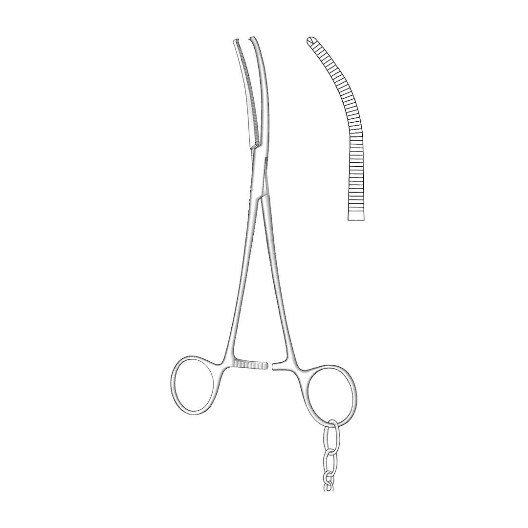 HARGIS BONE HOLDING FORCEPS1:2 Teeth With chain