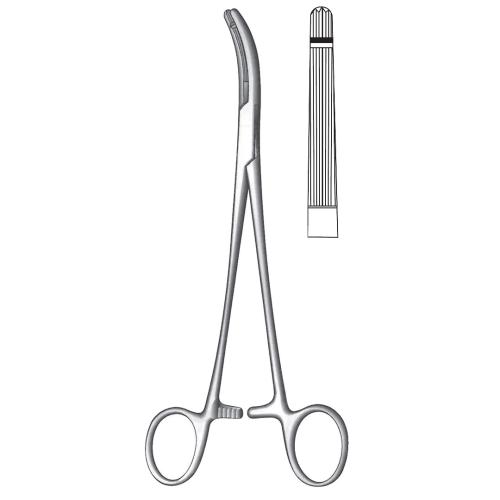 HEANEY-BALLENTINE HYSTERECTOMY & VAGINAL CLAMPS FORCEPS Longitudinal Straight