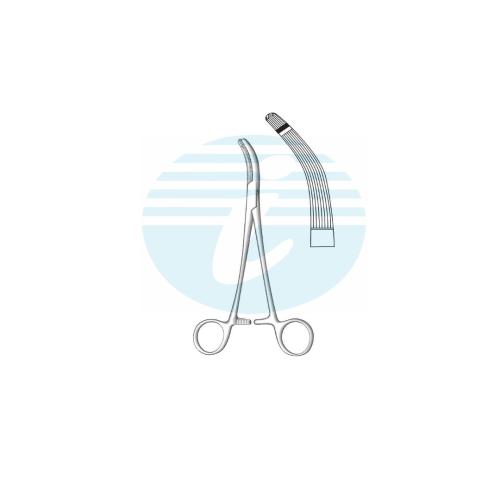 HEANEY-BALLENTINE HYSTERECTOMY & VAGINAL CLAMPS FORCEPS Curved