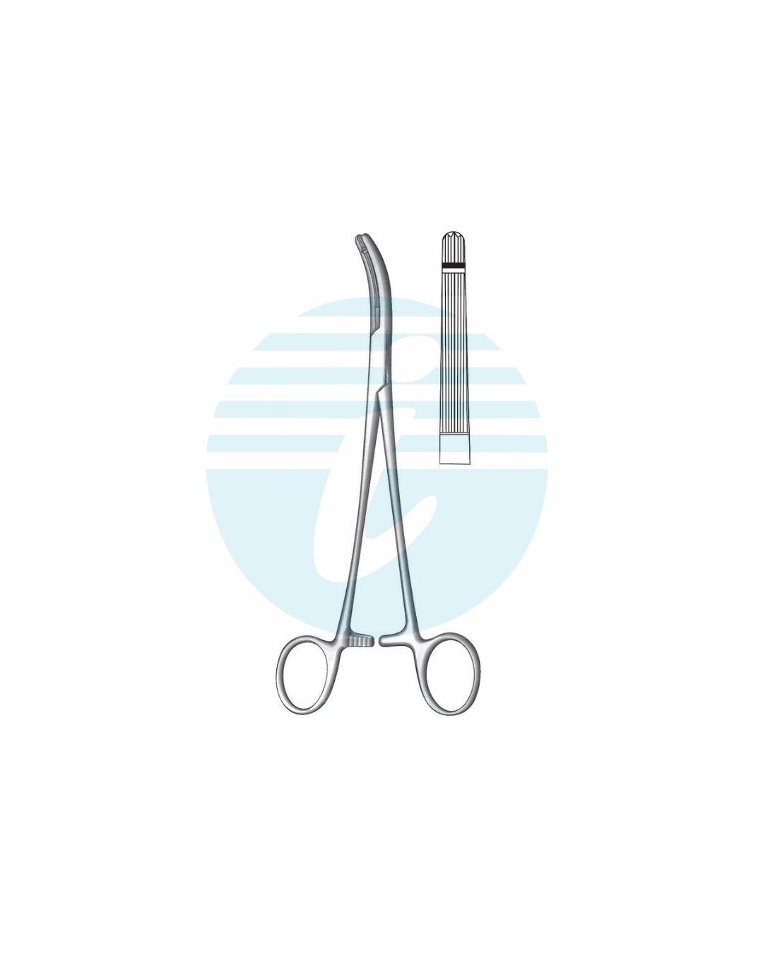 HEANEY-BALLENTINE HYSTERECTOMY & VAGINAL CLAMPS FORCEPS Longitudinal Straight