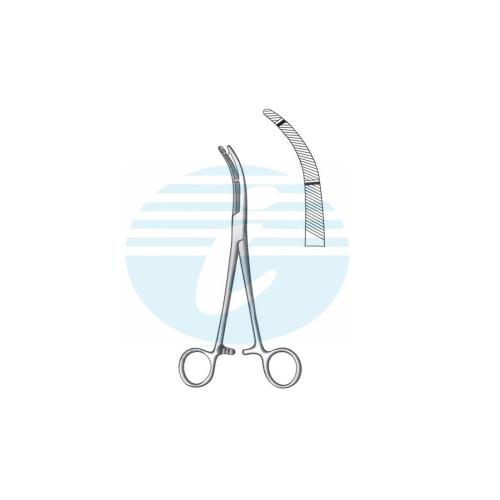 HEANEY HYSTERECTOMY & VAGINAL CLAMPS FORCEPS Curved