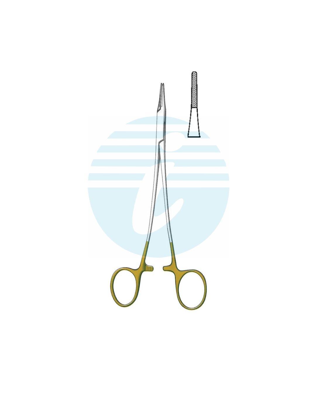 HEGAR-VASCULAR NEEDLE HOLDERS TC GOLD 0.2 Micro profile