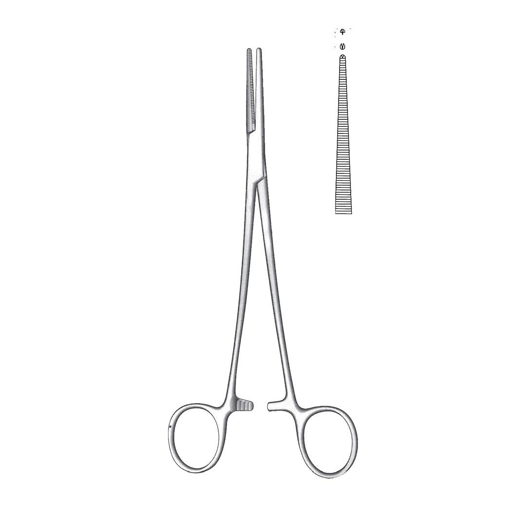 HEISS ARTERY FORCEPS 1:2 Teeth STRAIGHT