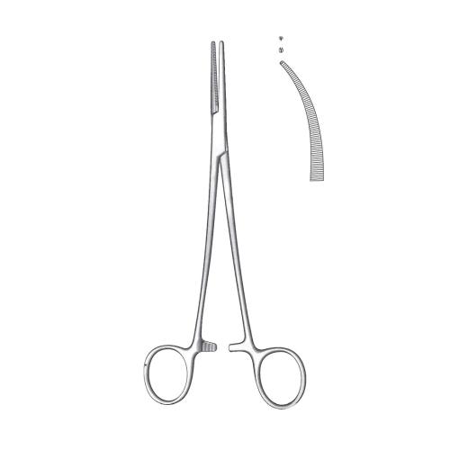 HEISS ARTERY FORCEPS 1:2 Teeth CURVED