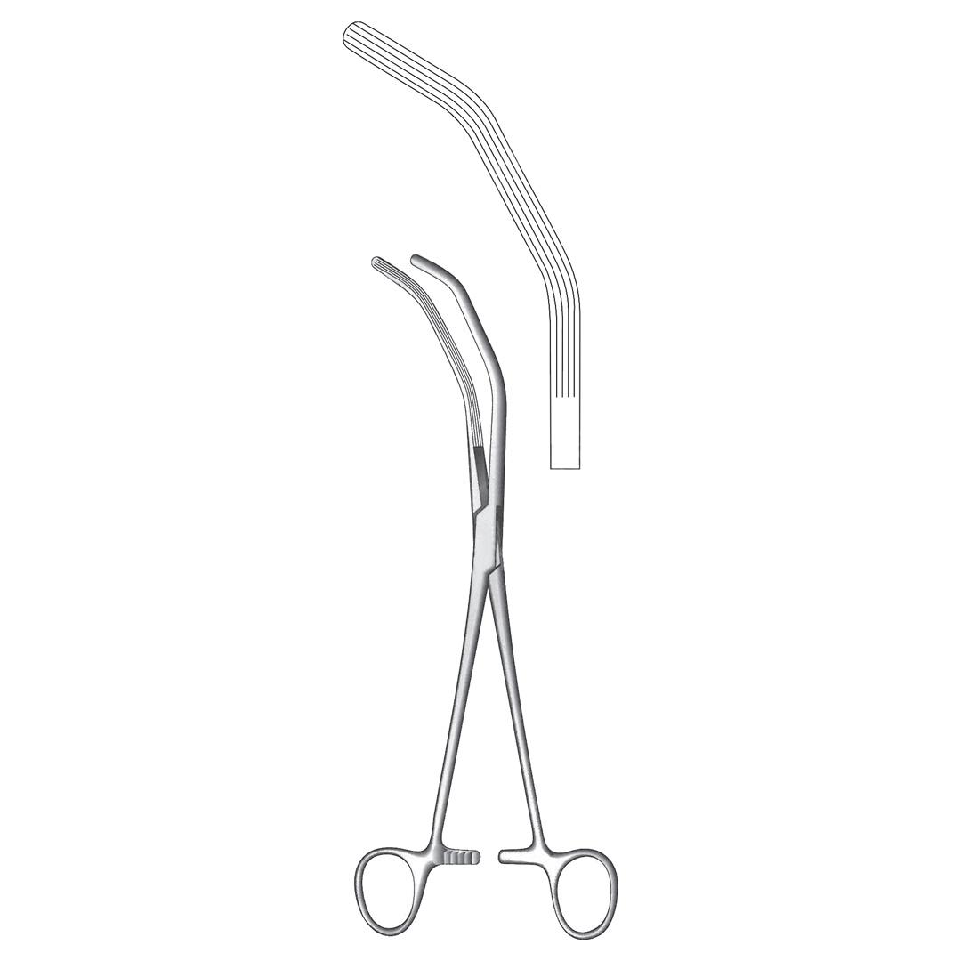 HERRICK KIDNEY PEDICLE CLAMP FORCEPS