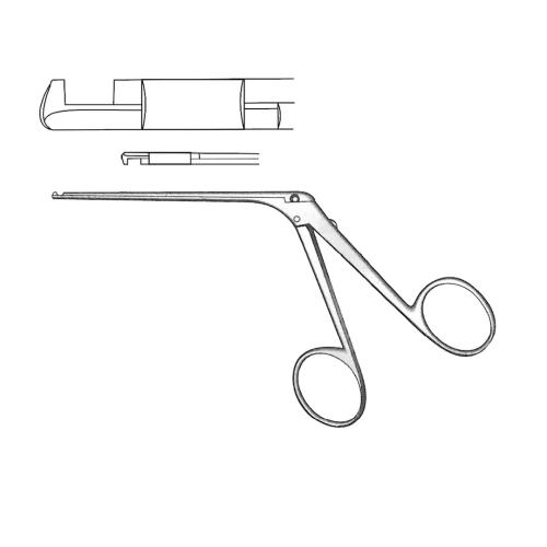 HOUSE DIETER MICRO EAR FORCEPS Black finish Upward cutting Malleus nipper