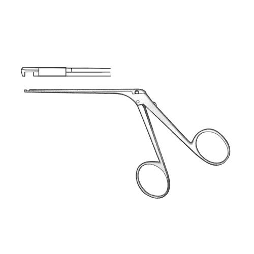 HOUSE DIETER MICRO EAR FORCEPS110 mm Black finish Left cutting Malleus nipper