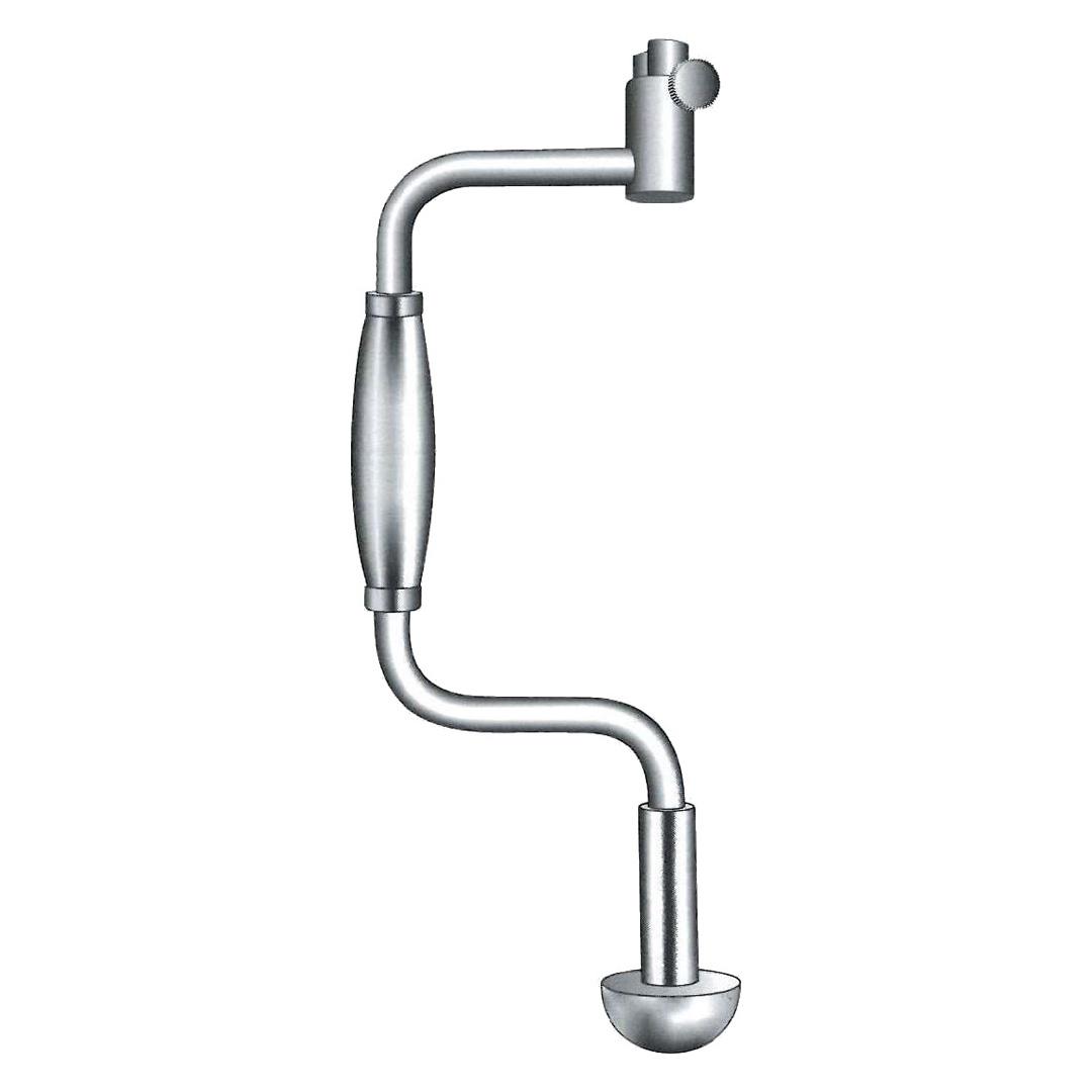 HUDSON HAND DRILLS Brace only with stainless steel handles