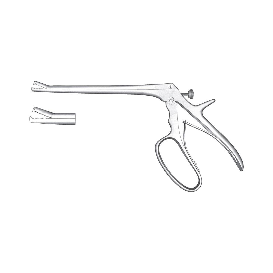 INTERVERTEBRAL DISC RONGEURS Grasping forceps 1 x 2 teeth