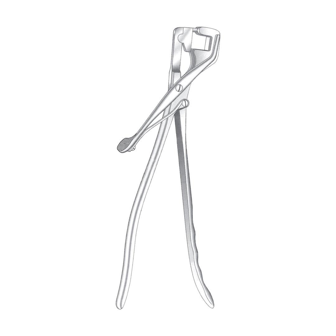 INTESTINAL AND ANASTOMOSIS CLAMP FORCEPS closing forceps