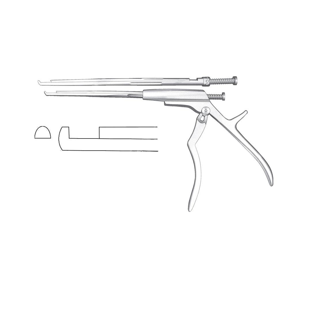 JENSEN INTERVERTEBRAL DISC RONGEURS Upward cutting 5mm