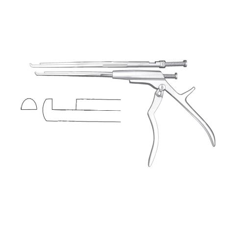 JENSEN INTERVERTEBRAL DISC RONGEURS Upward cutting 6mm