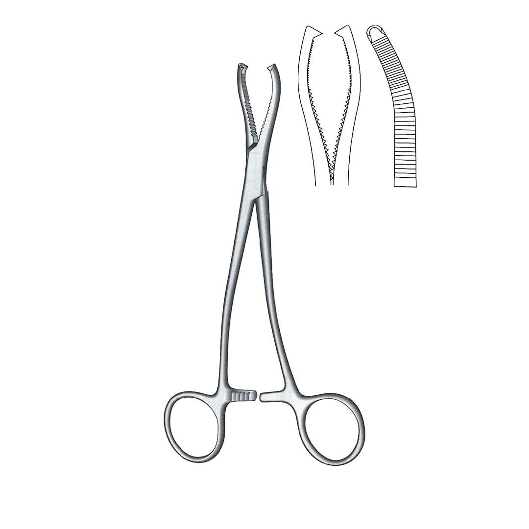 JETER VAN SICKELS BONE HOLDING & REDUCTION FORCEPS For sagittal procedure Light pattern