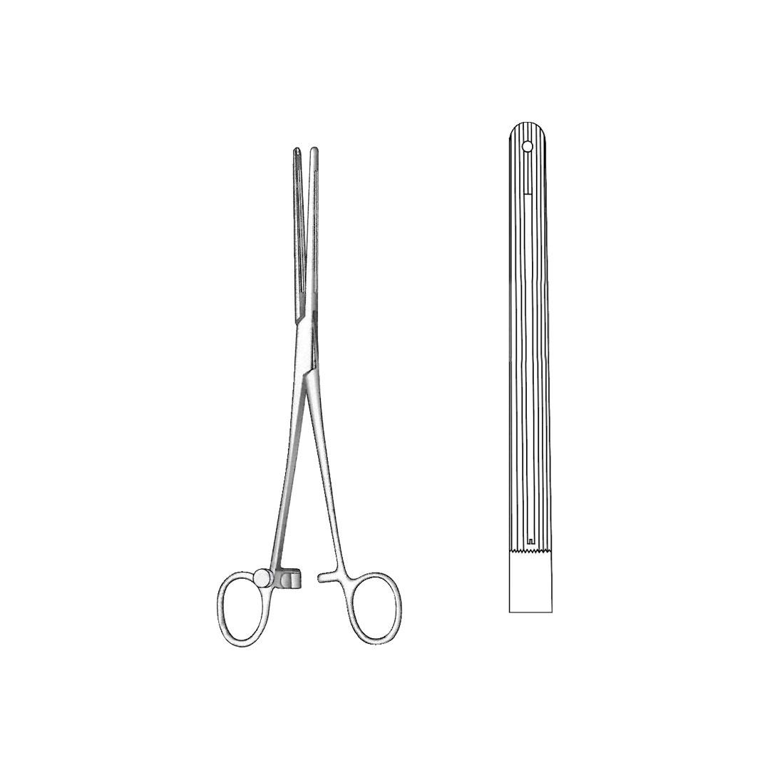 JOHNS HOPKINS LUNG GRASPING FORCEPS  BLOOD VESSEL CLAMPS