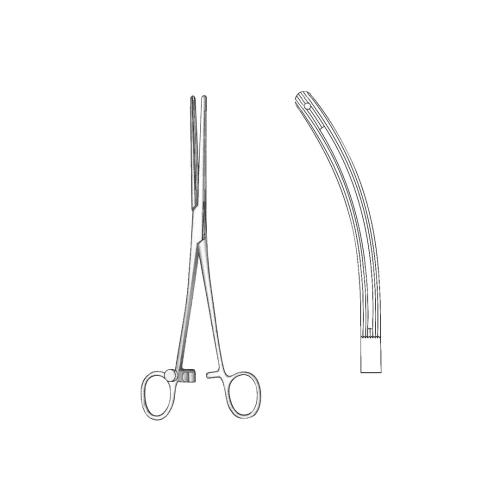 JOHNS HOPKINS LUNG GRASPING FORCEPS  BLOOD VESSEL CLAMPS