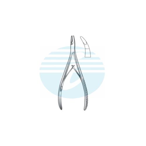 JUERS LEMPERT BONE RONGEUR FORCEPS 2.5 mm bite Curved