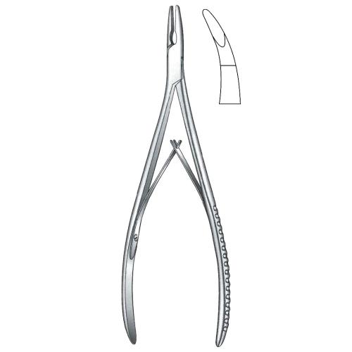 JUERS LEMPERT BONE RONGEUR FORCEPS 2.5 mm bite Curved