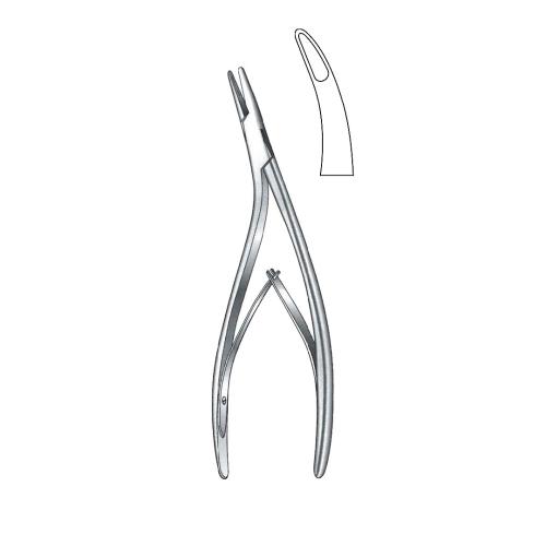 JUERS LEMPERT BONE RONGEUR FORCEPS 2.5 mm bite Curved