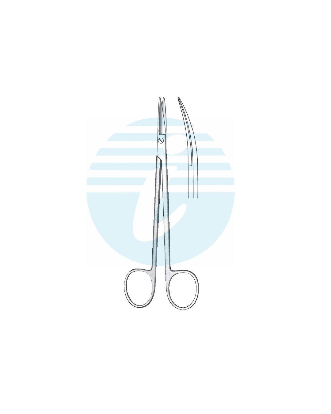 KELLY OPERATING & GYNECOLOGY SCISSOR CURVED 