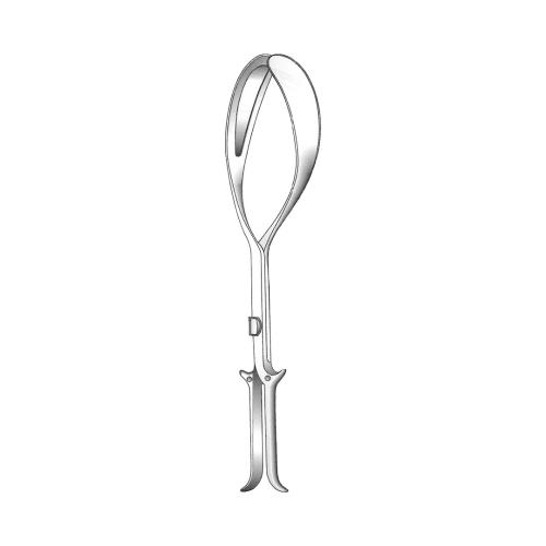 KIELLAND-LUIKART OBSTETRICAL (MIDWIFERY) FORCEPS Solid blades