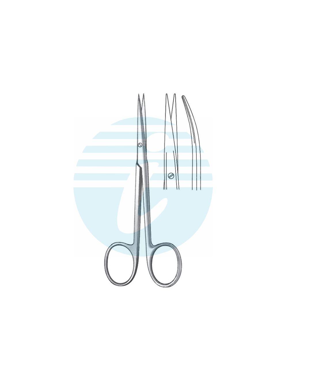 KILNER FINE OPERATING SCISSORS & LIGATURE CURVED SCISSOR
