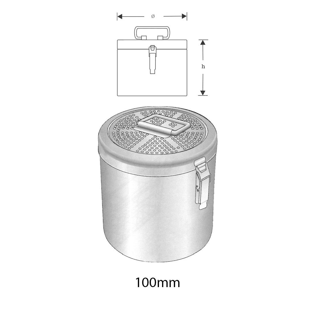 KONRICH STERILIZING AND STORING CASES STERILIZING BOXES Set of special filters (5 pairs)