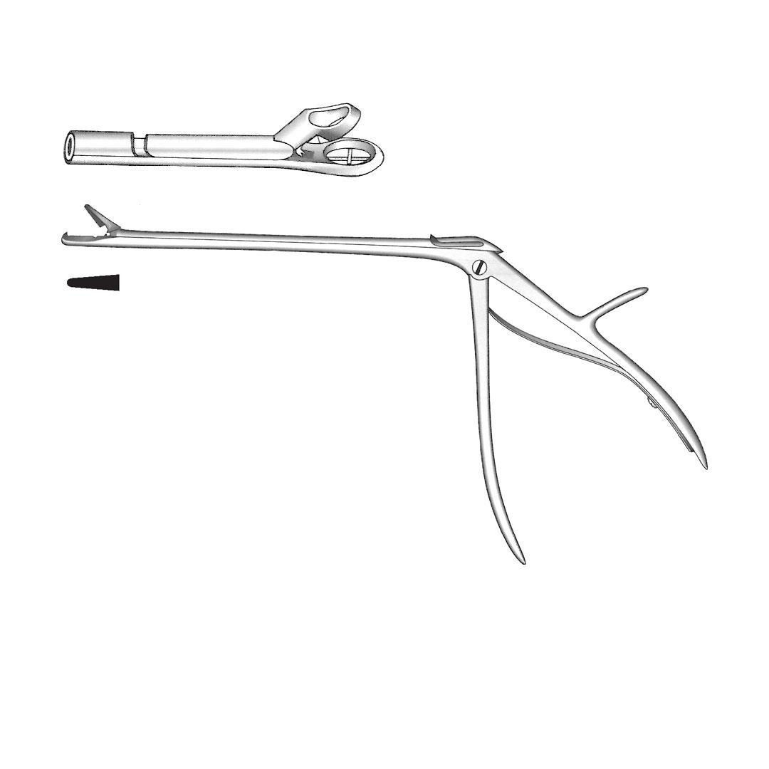 KRAUSE UTERINE BIOPSY FORCEPS with handle