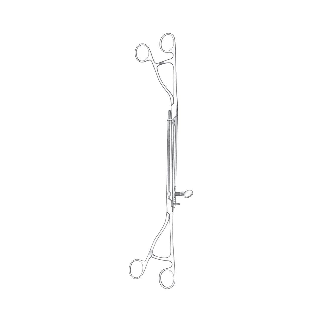 LANE STOMACH CLAMP FORCEPS