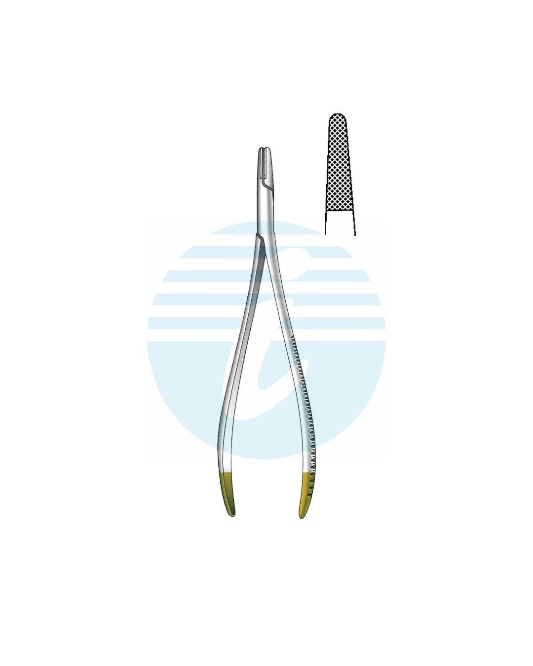 LANGENBECK NEEDLE HOLDERS TC GOLD 0.5 Normal profile
