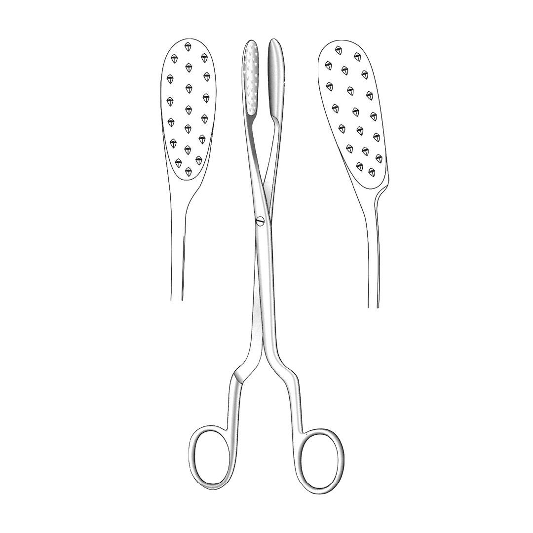 LEWKOWITZ PLACENTA AND OVUM FORCEPS STRAIGHT