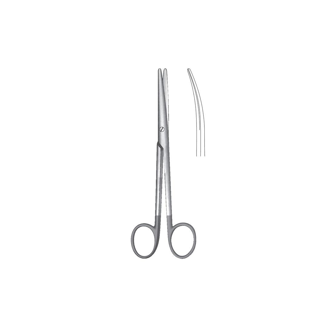 LEXER DISSECTING SCISSORS CURVED