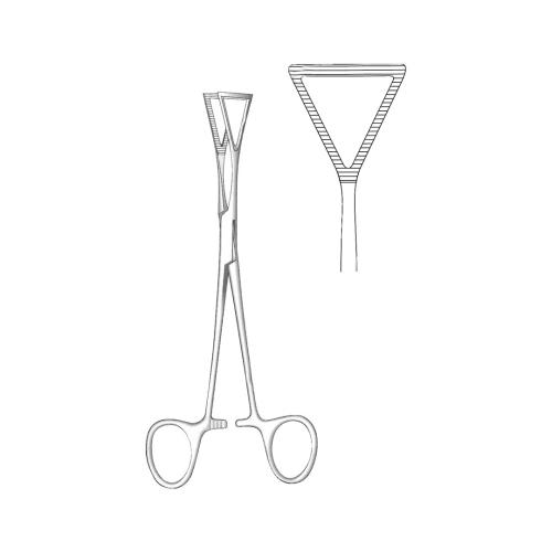 LOVELACE LUNG GRASPING FORCEPS BLOOD VESSEL CLAMPS