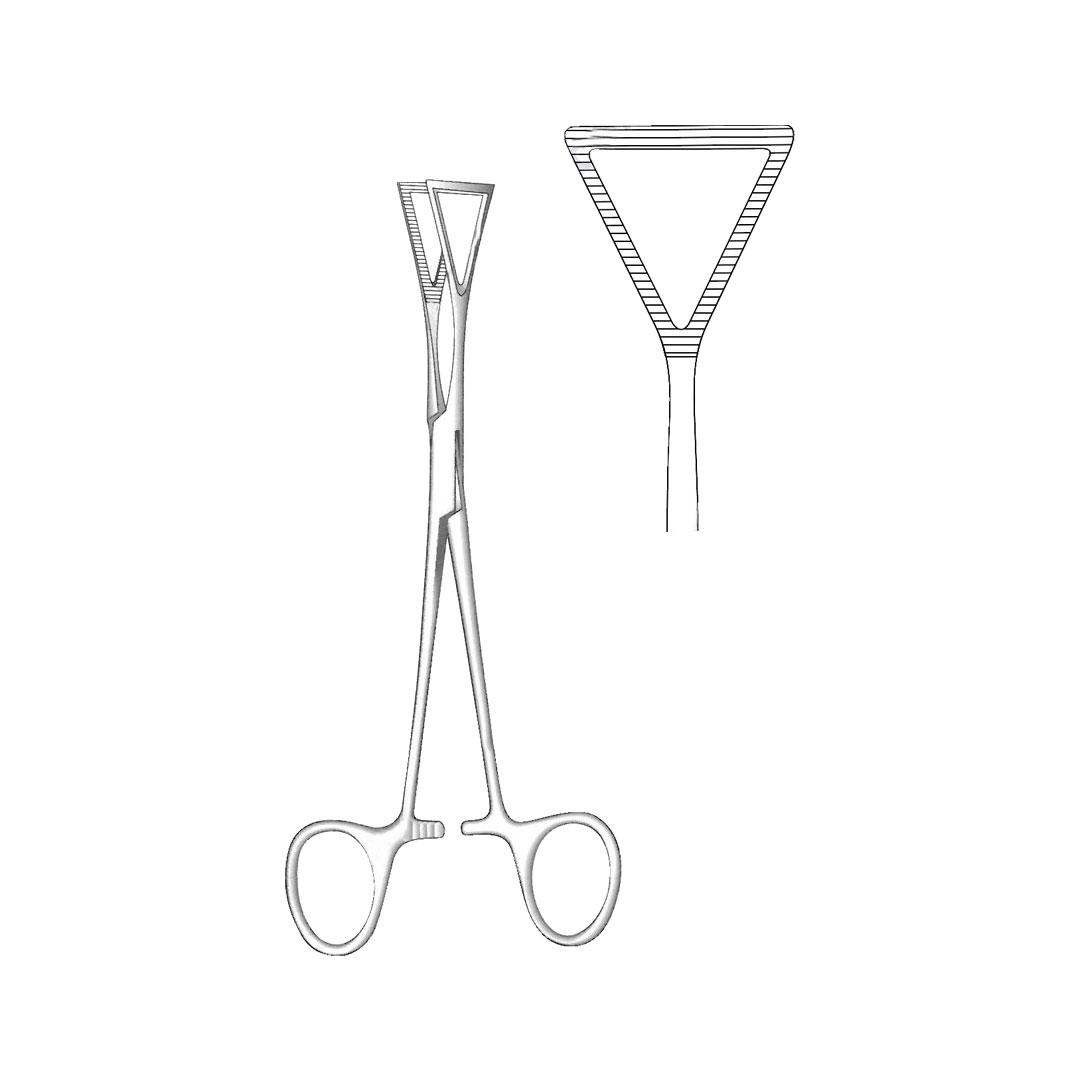 LOVELACE LUNG GRASPING FORCEPS BLOOD VESSEL CLAMPS