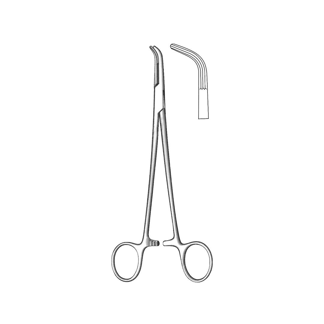 LOWER DISSECTING & LIGATURE FORCEPS BILE DUCT CLAMPS