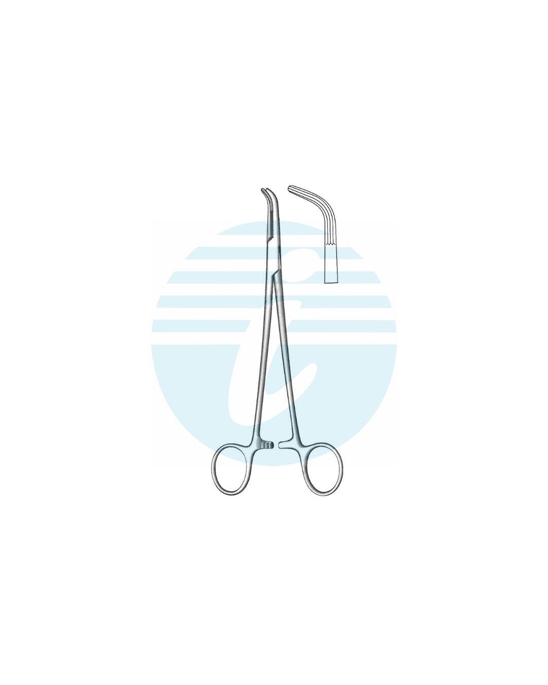 LOWER DISSECTING & LIGATURE FORCEPS BILE DUCT CLAMPS