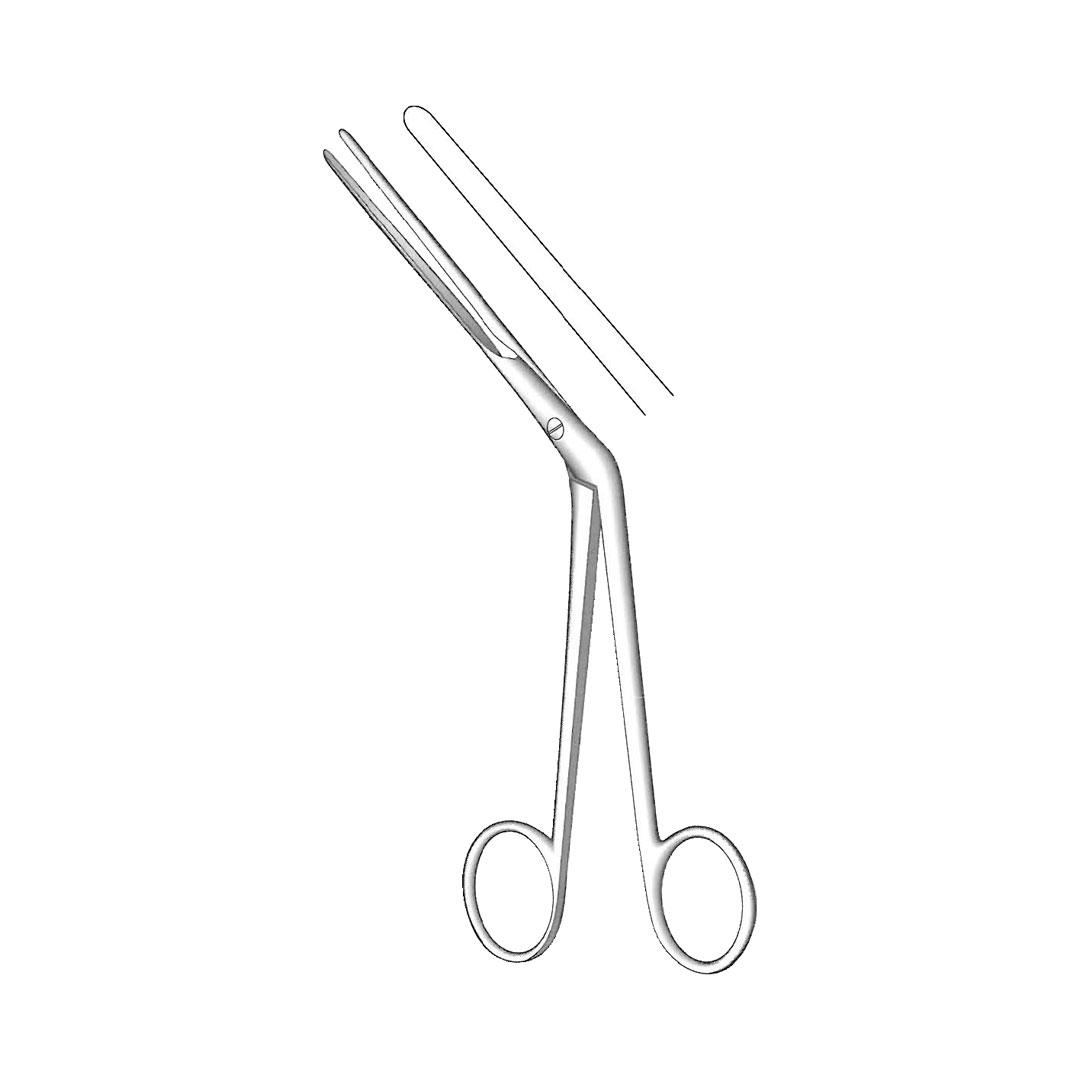 LUBET BARBON NASAL POLYPUS AND SEPTUM COMPRESSION FORCEPS Nasal tampon forceps