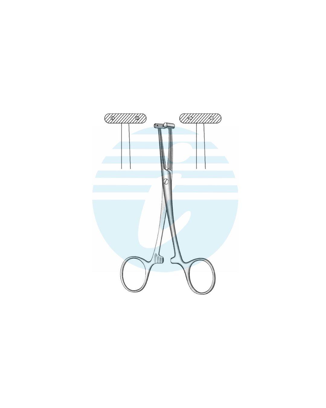 MARTEL TISSUE ORGAN GRASPING FORCEPS & ANGIOTRIBES Face lift forceps