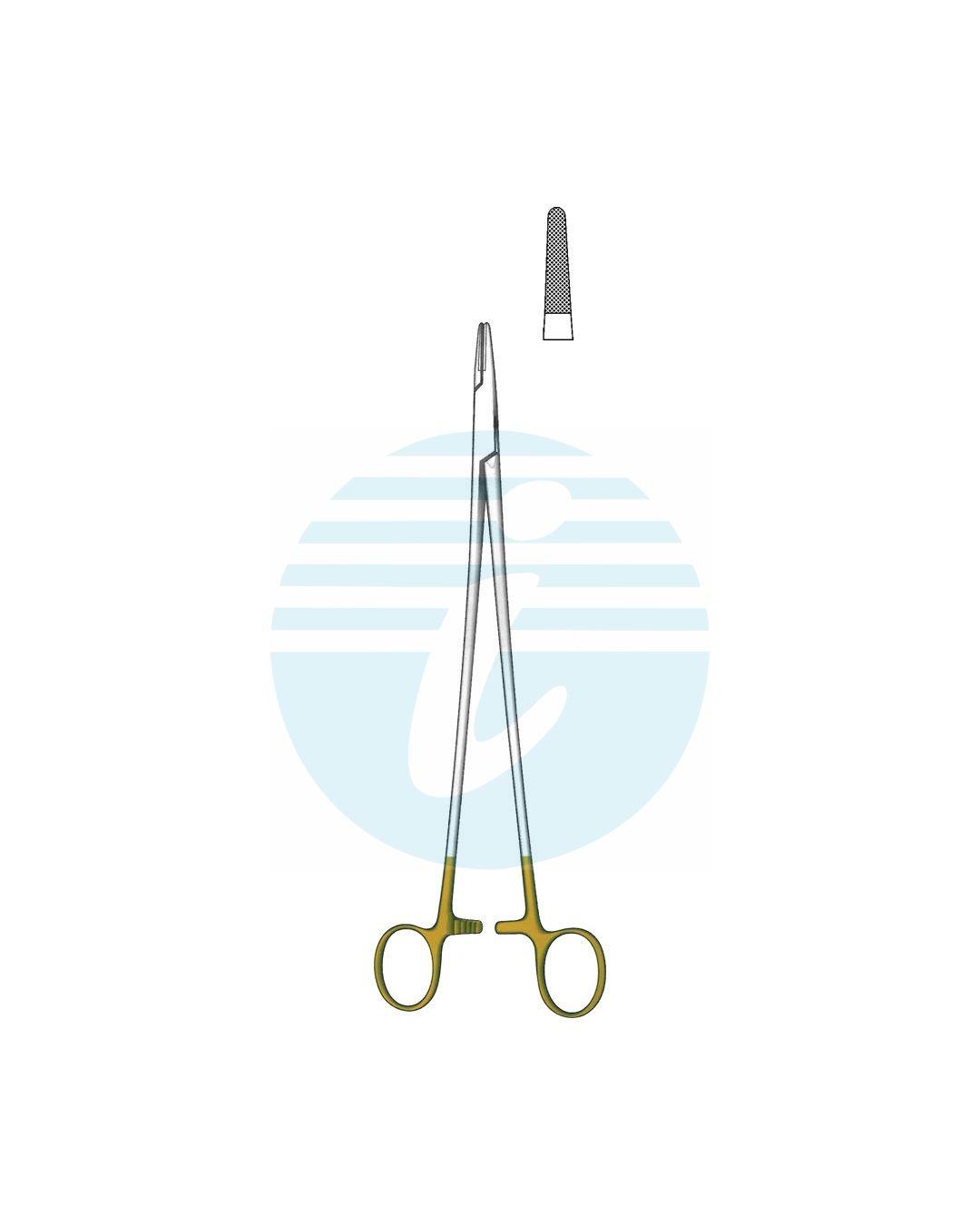MASSON NEEDLE HOLDERS TC GOLD 0.5 Normal profile