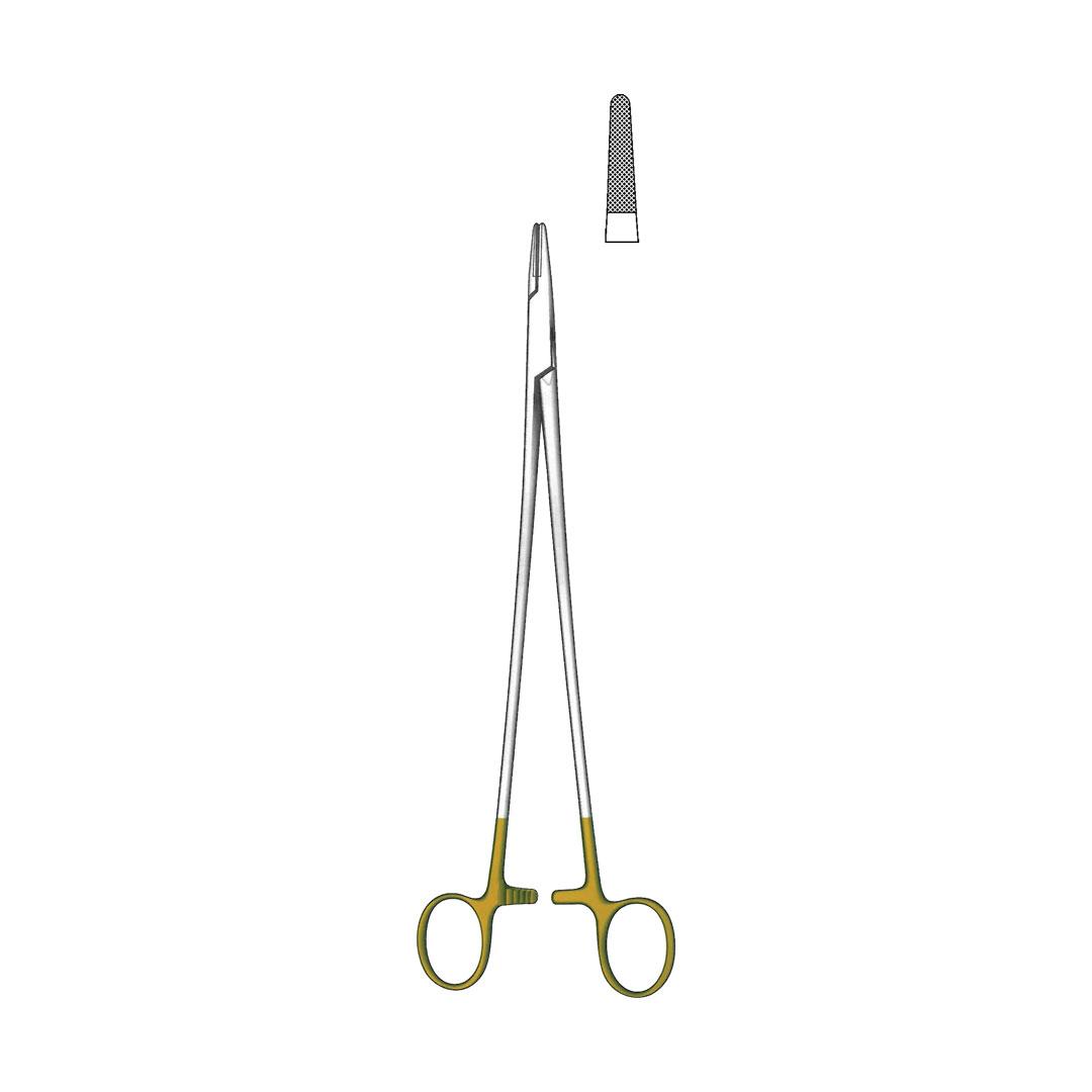 MASSON NEEDLE HOLDERS TC GOLD 0.5 Normal profile