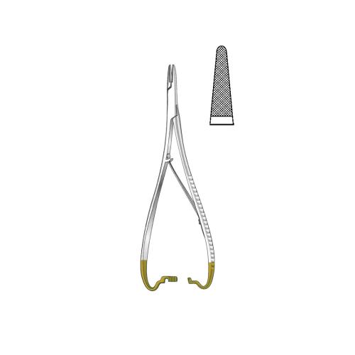 MATHIEU NEEDLE HOLDERS TC GOLD 0.4 Mini profile