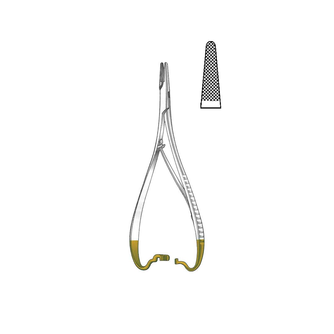 MATHIEU-STANDARD NEEDLE HOLDERS TC GOLD 0.5 Normal profile