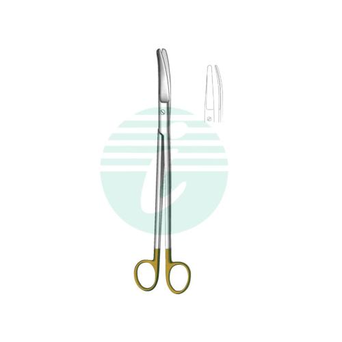 MAYO-HARRINGTON SCISSORS WITH TUNGSTEN CARBIDE INSERTS Curved