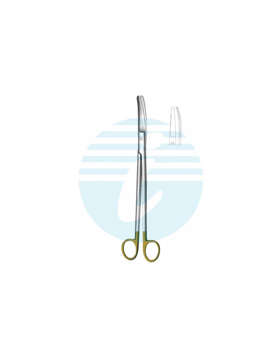 MAYO-HARRINGTON SCISSORS WITH TUNGSTEN CARBIDE INSERTS Straight